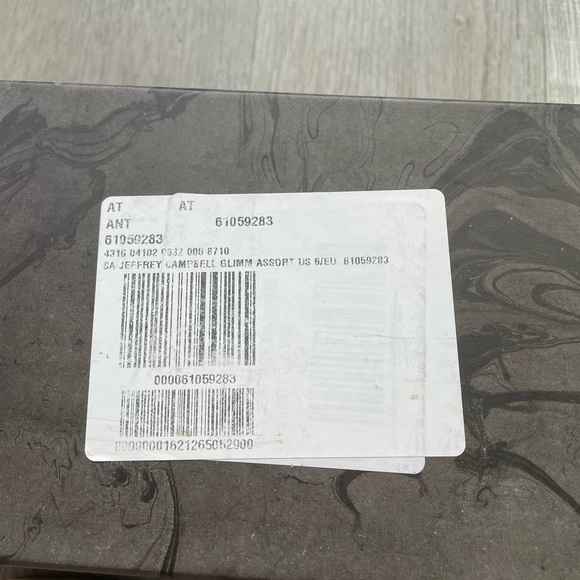 Jeffrey Campbell Glimmer Slide Sandals in Natural Pastel Multi - Picture 9 of 13